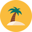 Beach emoji